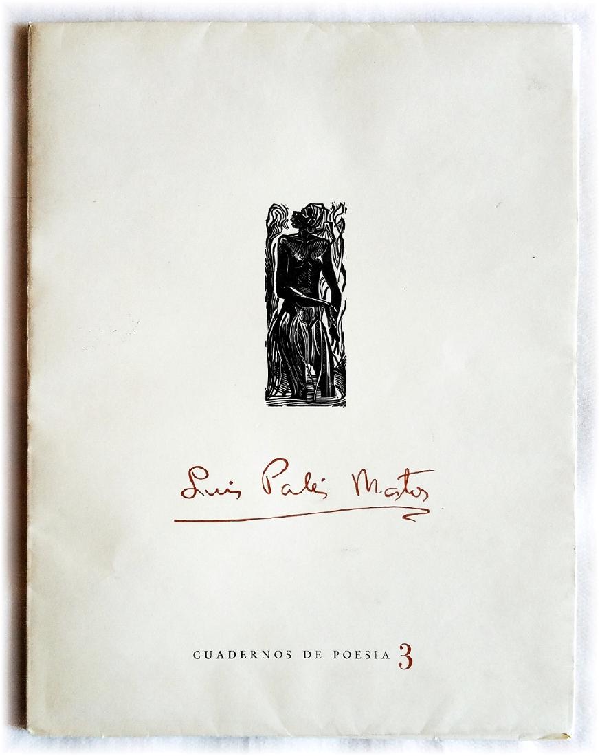 Luis Pales Matos Cuadernos De Poesia. N.3. Ltd Ed. 1989 (1 of 10)