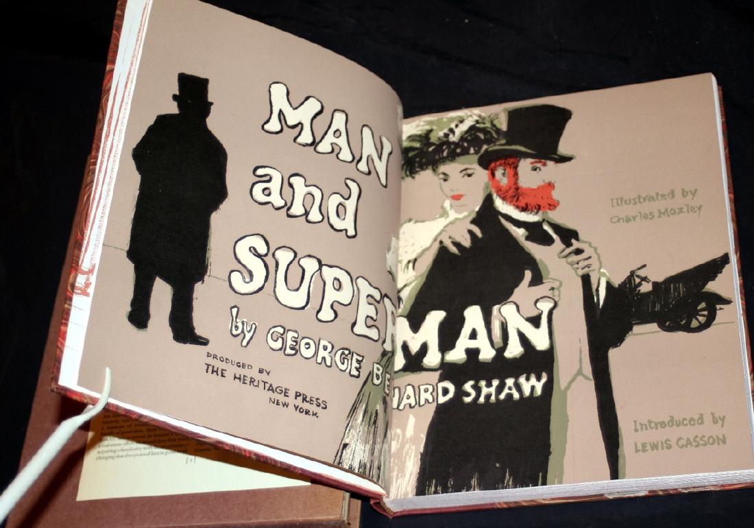 George Bernard Shaw: Man & Superman 1962 Heritage Press (1 of 9)