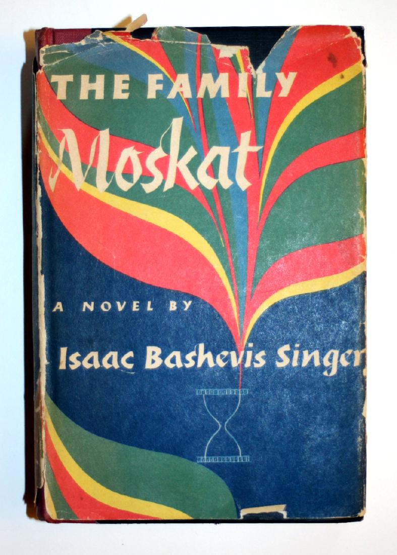 Isaac Bashevis Singer: The Family Moskat 1950 Inscribed: The Family Moskat by Isaac Bashevis Singer (Translated from the Yiddish by A. H. Gross). Inscribed & Signed by I. B. Singer on 04.29.1968. First edition. Alfred A. Knopf, New York, 1950. George S