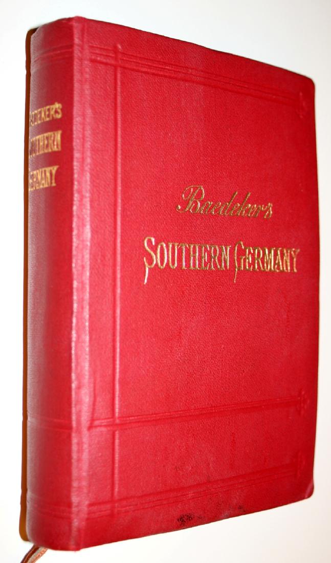 Karl Baedeker: Southern Germany. 1929 Travellers Guide: Karl Baedeker Travellers Handbook. Southern Germany. 1929 by Karl Baedeker, 1929. Thirteenth revised edition. Last English edition. Published in Leipzig by Kark Baedecker, London by G. Allen & Unwin, 