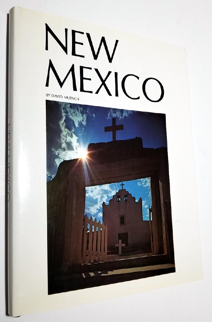 David Muench: New Mexico. 1974 inscribed by Alice King: New Mexico. David Muench Photography. Tony Hillerman, text. Inscribed by Alice King (1930-2008), First lady of New Mexico. From the estate of Joseph E. Brooks (nee Zatz) the Chairman and CEO of Lord &