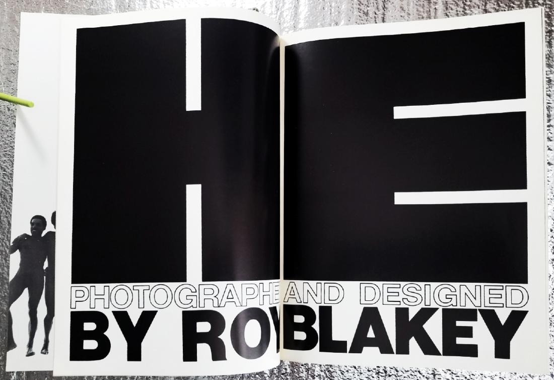 Ron Blakey: He. Photography Album. 1972 First Edition: Ron Blakey: He. Photography Album. 1972. Photographed & designed by Roy Blakey. In 1972, Roy Blakey HE was a groundbreaking book. Male nudes had appeared in other photography books including those by 