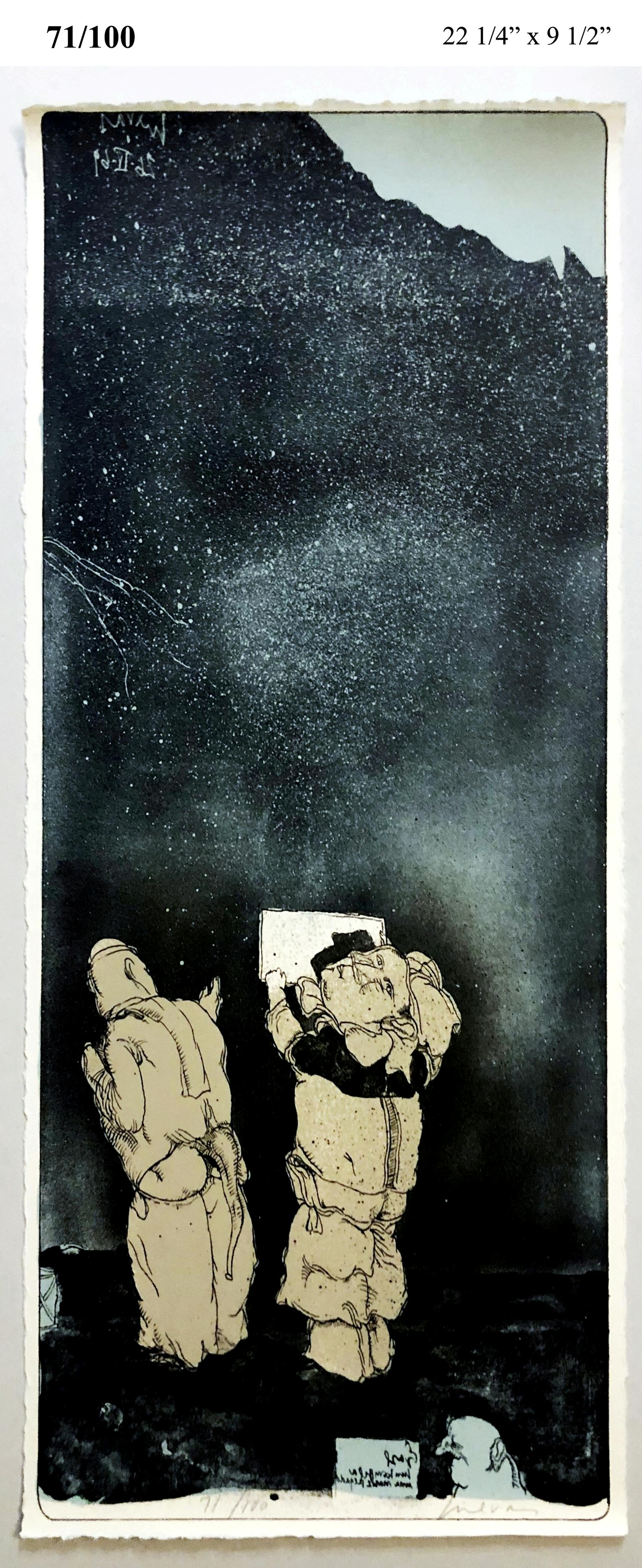 Jose Luis Cuevas: Condicion Humana II, 1969, Ed. 71/100 (1 of 4)