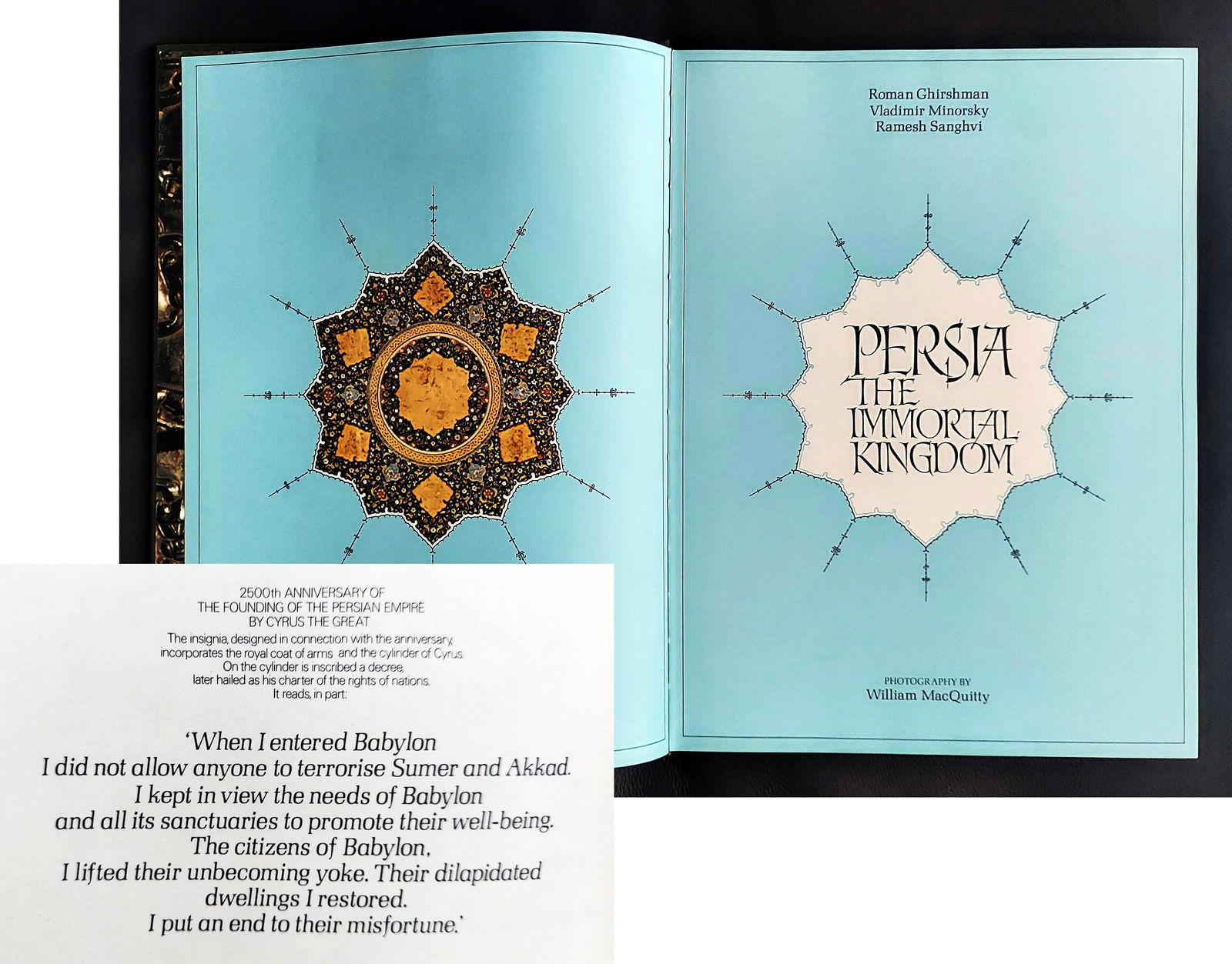 Persia the Immortal Kingdom 1971 First Edition (1 of 11)