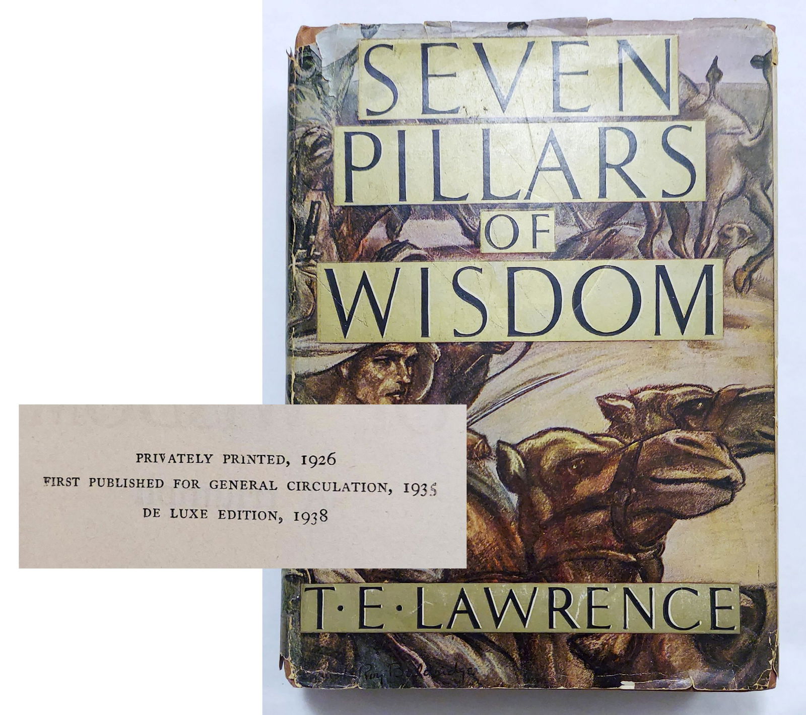 T. E. Lawrence: Seven Pillars of Wisdom, 1938 Deluxe (1 of 6)
