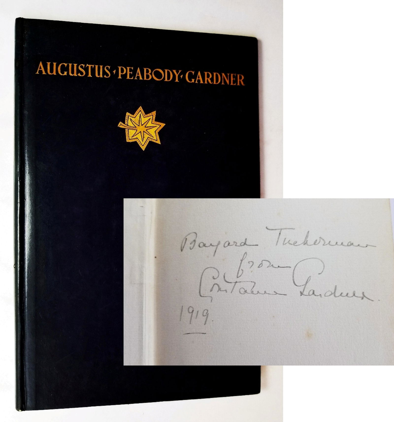 Constance Gardner, Inscribed: Augustus P. Gardner 1919 1st Edition (1 of 6)