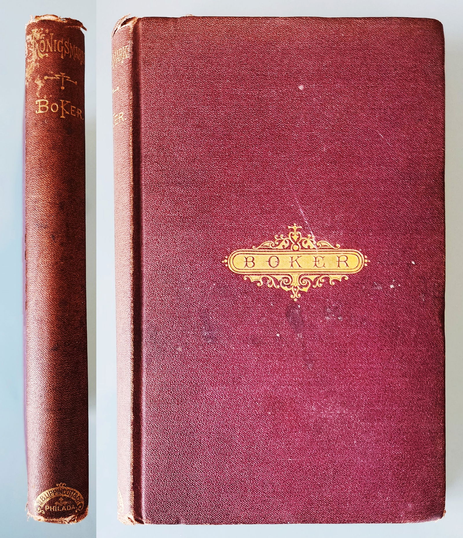 Boker Koenigsmark Legend Of The Hounds, 1869 Auction