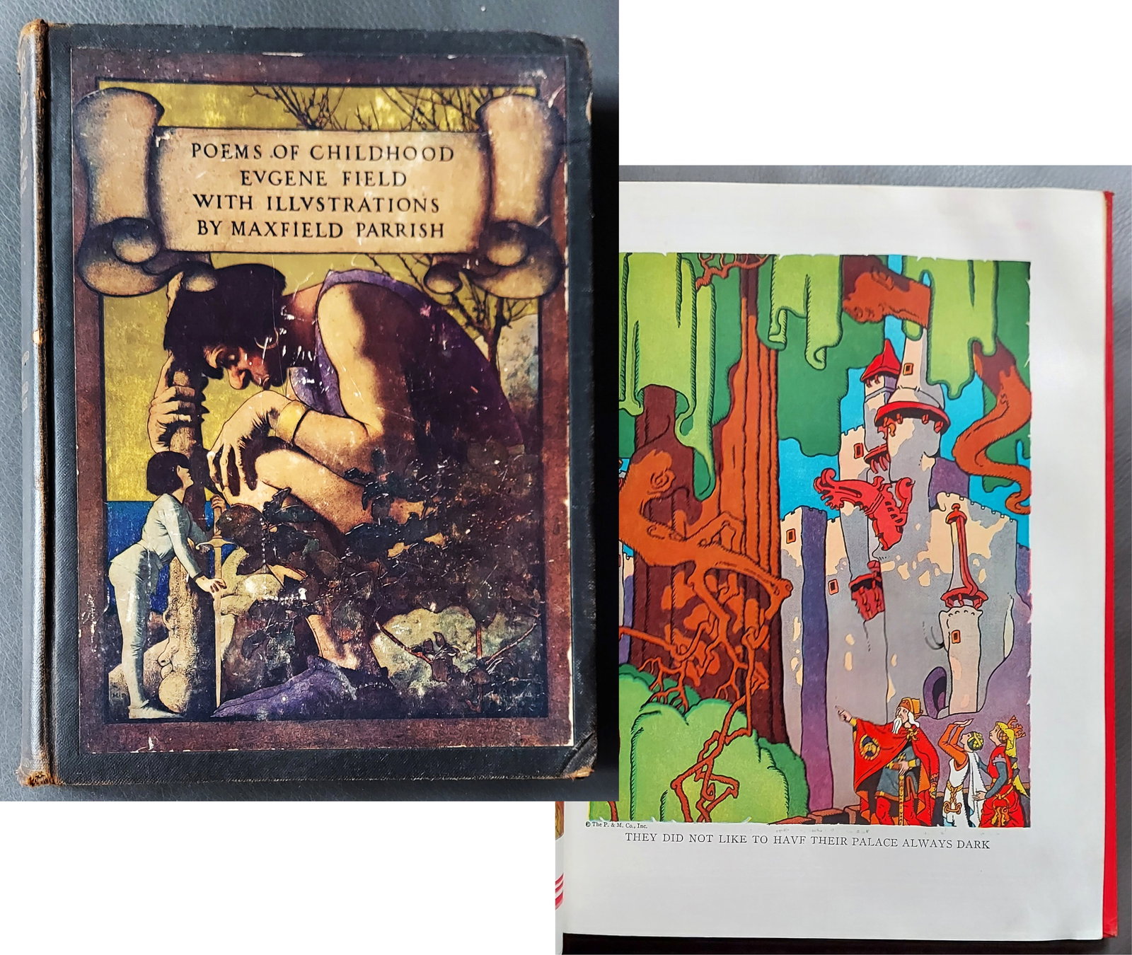 Maxfield Parrish: Eugene Field -Poems of Childhood, 1904 (1 of 6)