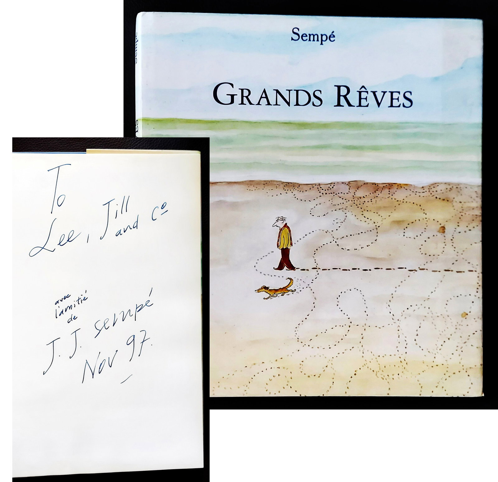 Sempé Inscribed 1st Edition: Grands Rêves, 1997 (1 of 6)