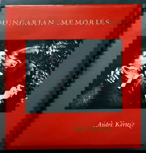 Andre Kertesz: Hungarian Memories, 1982 First Edition: Andre Kertesz: Hungarian Memories with introduction by Hilton Kramer. Stated First Edition, First Printing by New York Graphics Society / Little, Brown Co. Printedin Switzerland. 127 duotones from the