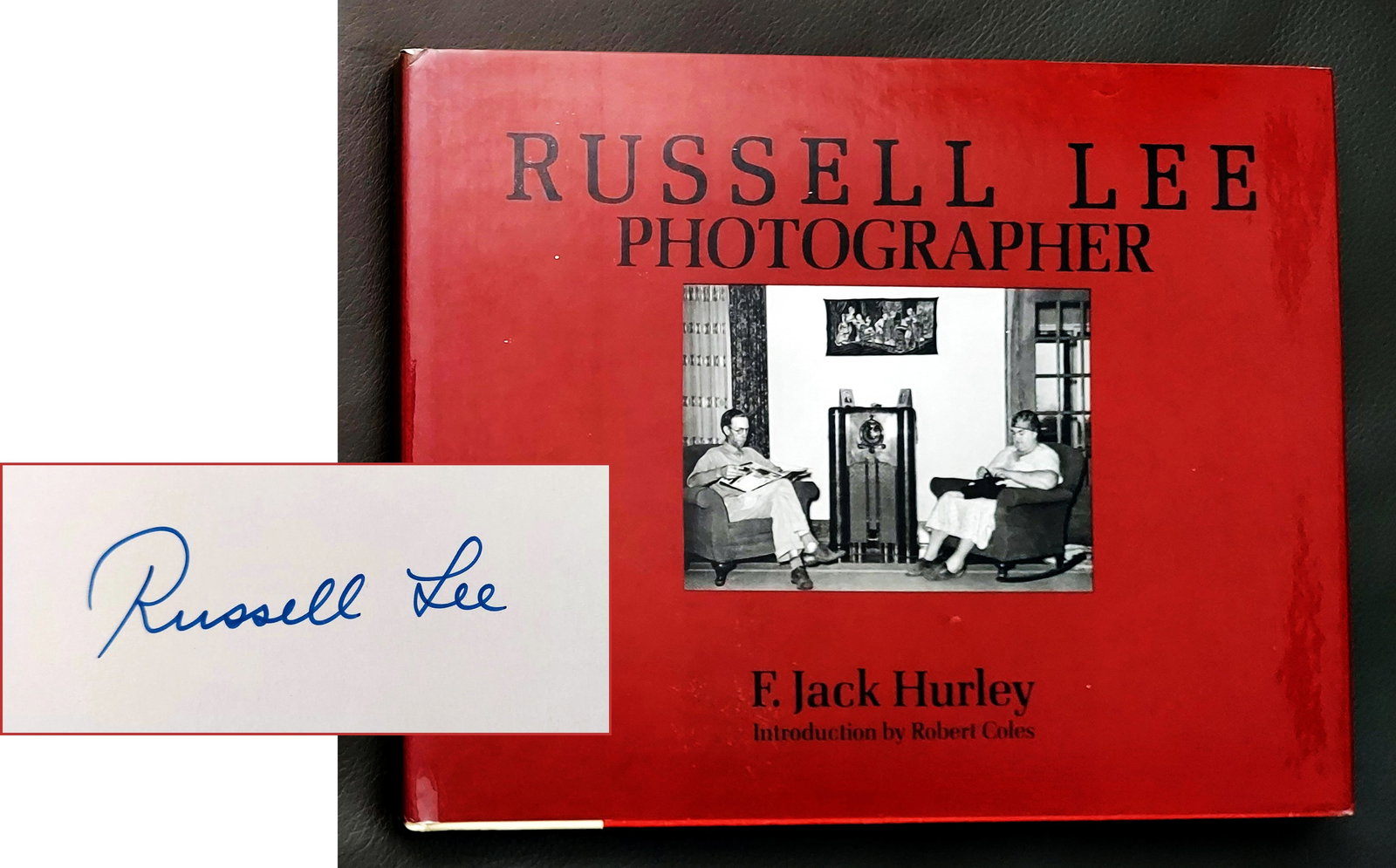 Russell Lee (Signed): Russell Lee, Photographer, 1978 First Edition (1 of 8)