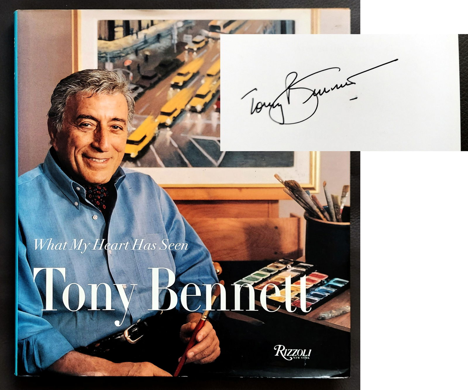 Tony Bennett, Signed 1st Edition: What My Heart Has Seen, 1996 (1 of 10)