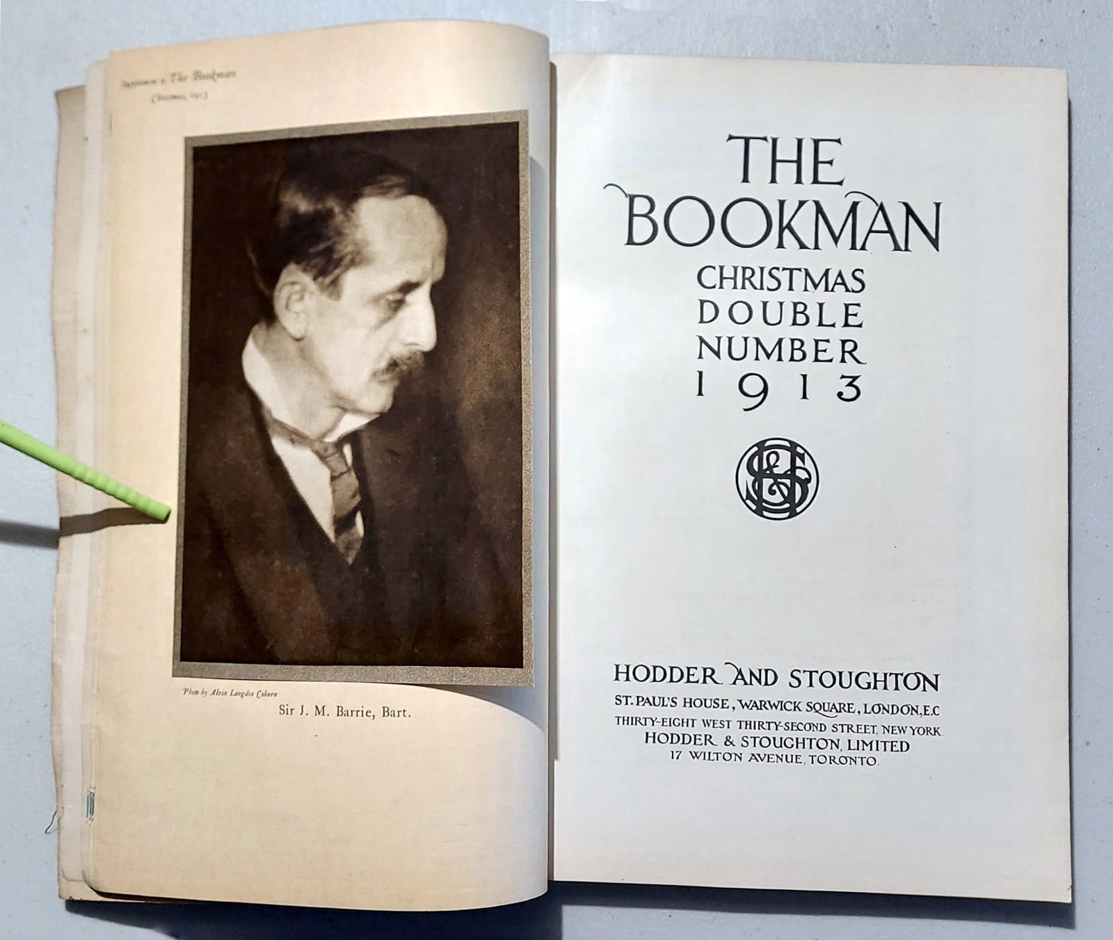 The Bookman 1913 Special Christmas Issue, First Edition (1 of 9)
