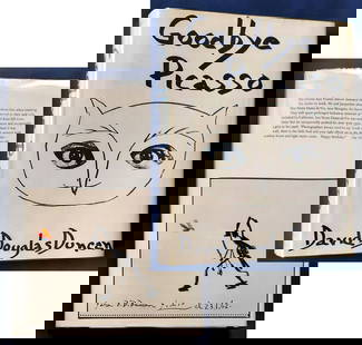 David Douglas Duncan: Goodbye Picasso, 1974, First Edition.: Goodbye Picasso by David Douglas Duncan First Edition, Grosset and Dunlap, New York, 1974. 300 pages, 13x10 inches, with many b/w photographs and color reproductions. The original edition in cover mad