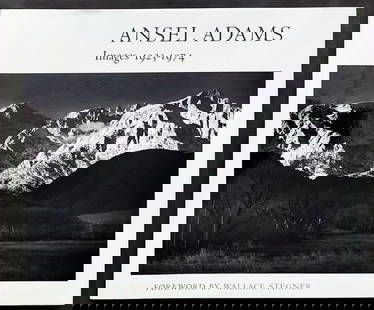 Ansel Adams: Images 1923-1974, First Printing 1974: Ansel Adams: Images 1923-1974, Foreword by Wallace Stegner. Published by New York Graphic Society, Boston First Printing. September, 1974. A magnificent production, in original slipcase, illustrated t