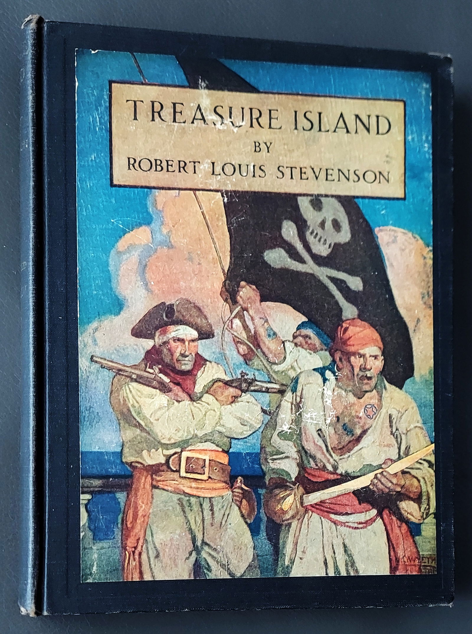 N.C. Wyeth: Treasure Island by R. L. Stevenson, Print 1945 (1 of 7)
