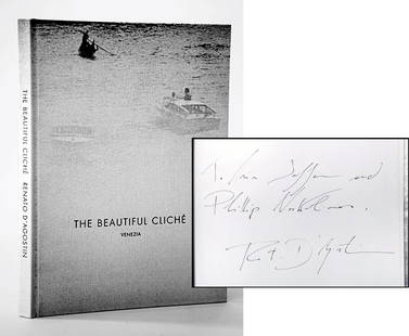 Renato D'Agostin (Signed) The Beautiful Cliché Venezia 2011: Renato D ' Agostin Photography: The Beautiful Cliche, Venezia. Signed by author, rare copy, out of print. Edition of 2300, Silvana Editoriale, September 2011. Text by Renata Codello, Italo Zannier, Ch