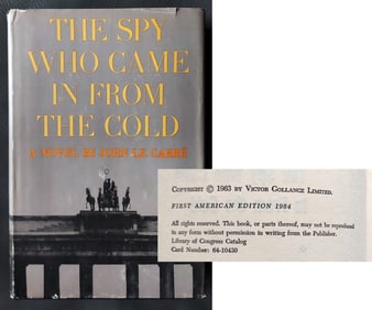 John Le Carre: The Spy Who Came in from the Cold, 1964 First Edition