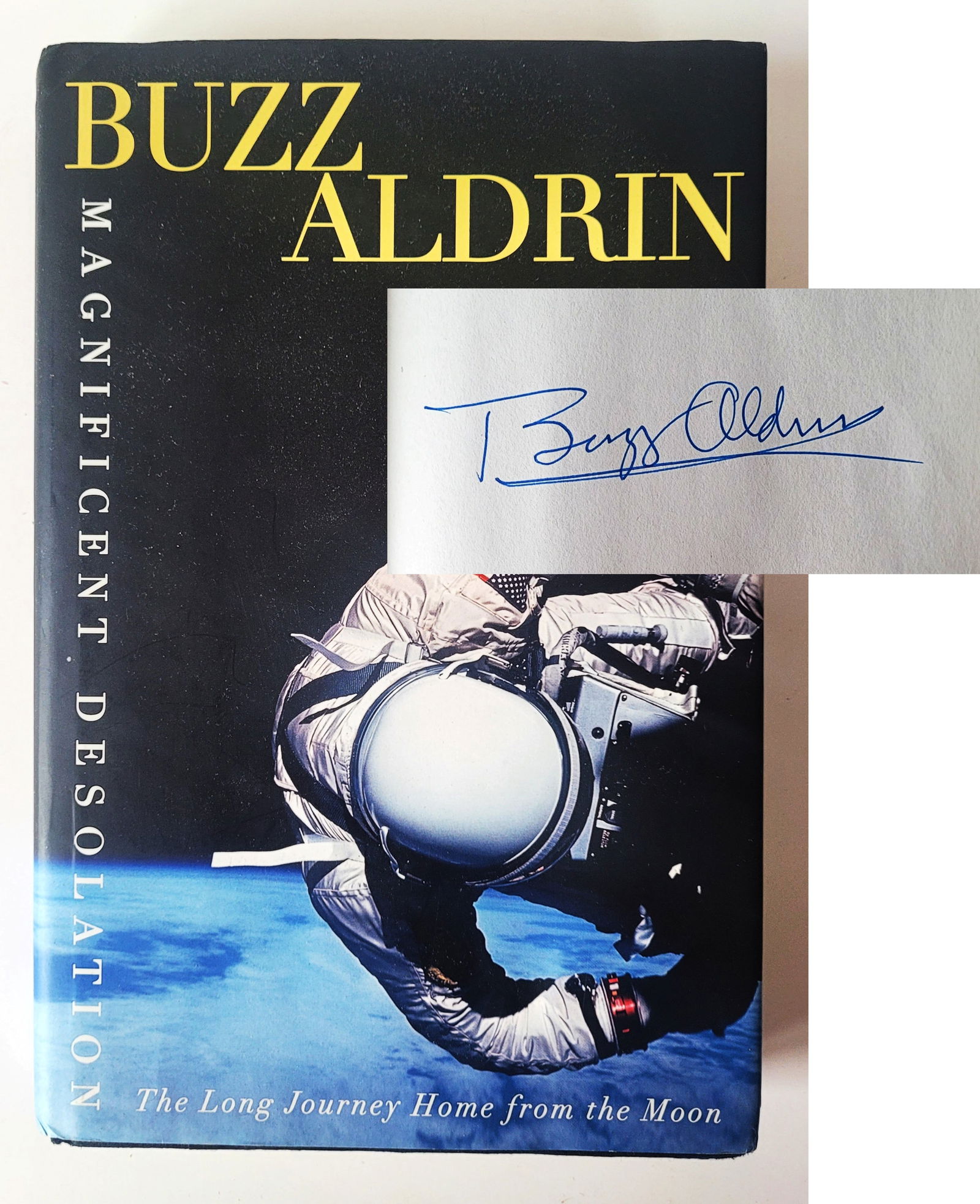 Buzz Aldrin, Signed: Magnificent Desolation 2009 1st Edition (1 of 4)