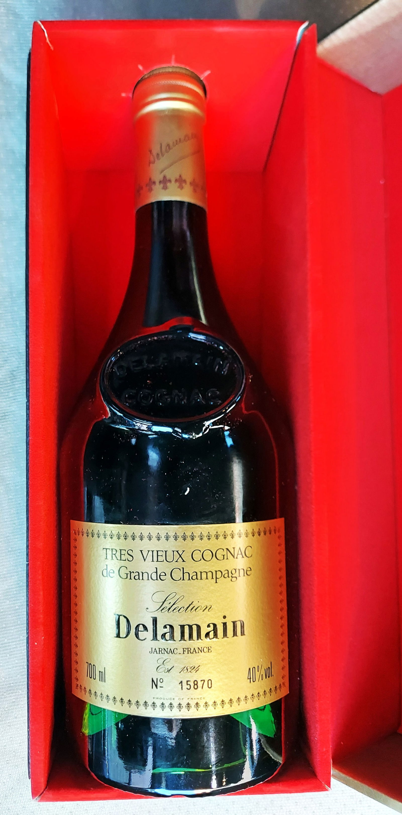 Delamain Selection Tres Vieux Cognac de Grande Champagne c.1970 (1 of 5)