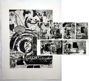 David Salle: Lucky, Ed. 4/10 Artists Proof Intaglio