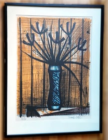 Bernard Buffet: Le Iris 1960 Lithograph Ed. 50/175