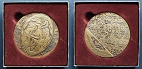 Israel 40th Anniversary Peace Medal 1988, Bronze Mintage 48/500