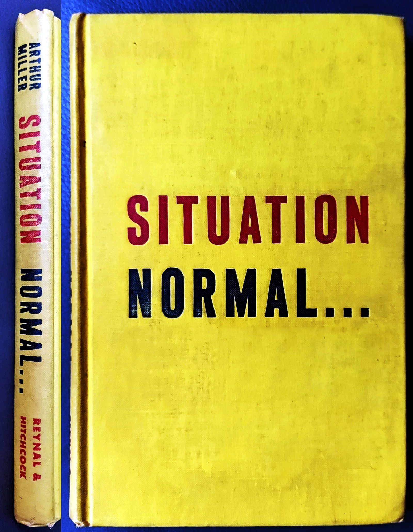 Arthur Miller: Situation Normal, 1944 First Edition (1 of 6)