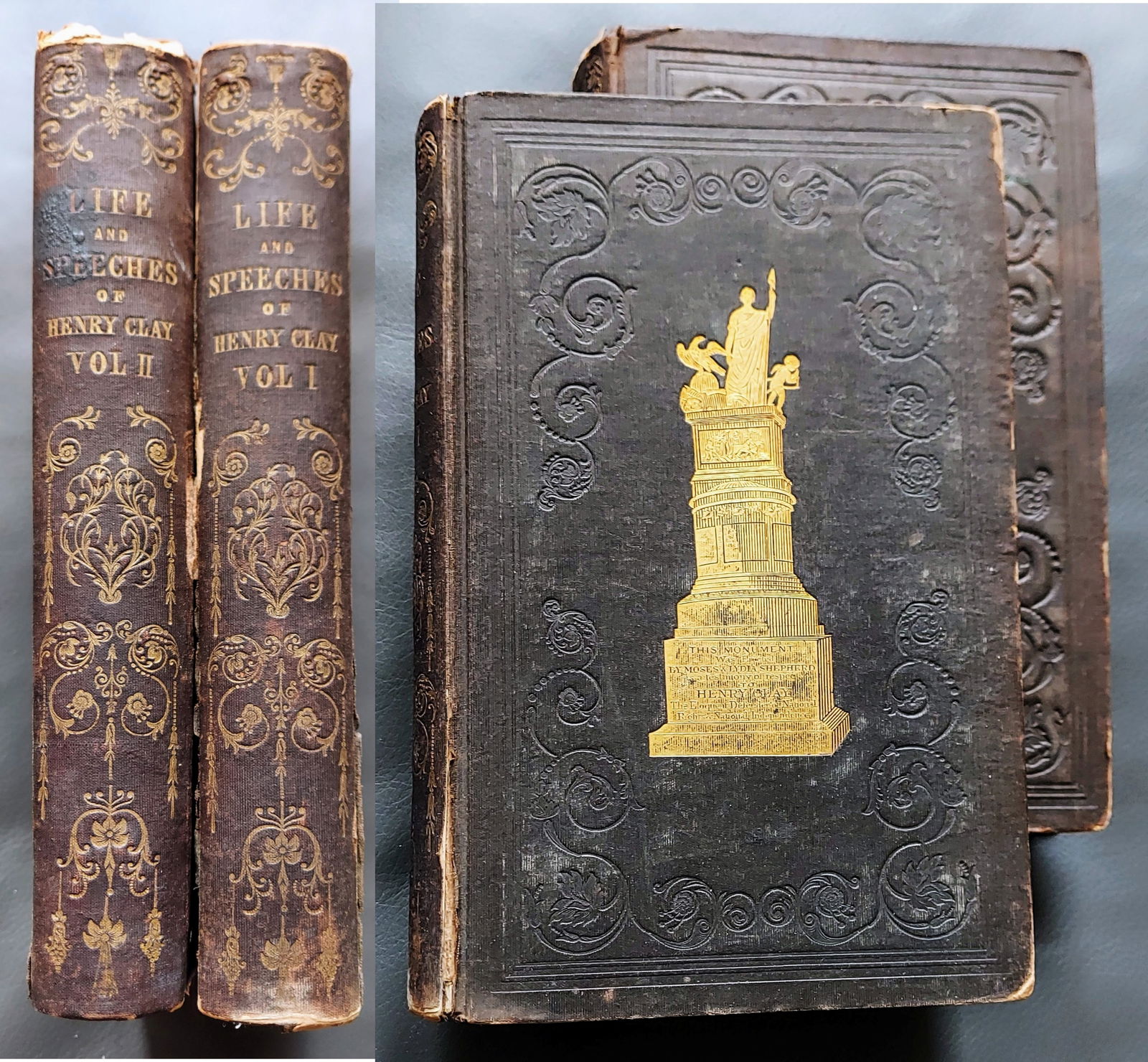 The Life & Speeches of Henry Clay, 2 Vols, 1843 (1 of 8)