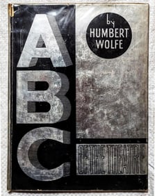 Humbert Wolfe, Edward Burra: ABC of the Theatre 1932 First Edition
