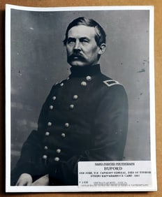 U.S. Army Gen. John Buford, the 1st Cavalry Division (1826-1863)