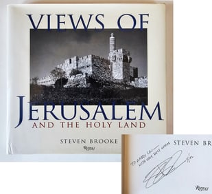 Steven Brooke, Signed 1st Edition: Views of Jerusalem & the Holy Land