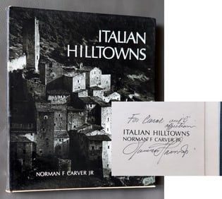 Norman F. Carver Jr (Inscribed): Italian Hilltowns, 1980
