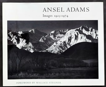 Ansel Adams: Images 1923-1974, First Printing 1974