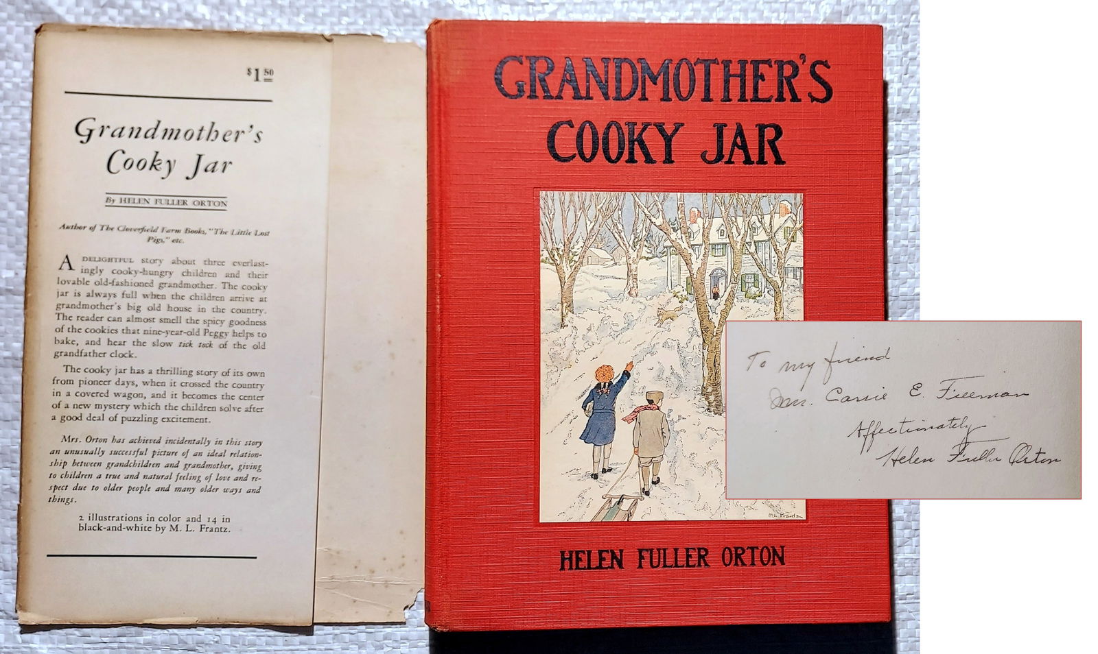 Helen Fuller Orton (Inscribed): Grandmother's Cooky Jar, 1930 (1 of 8)