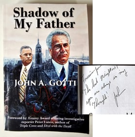 John A. Gotti, Signed 1st Edition: Shadow of My Father, 2015