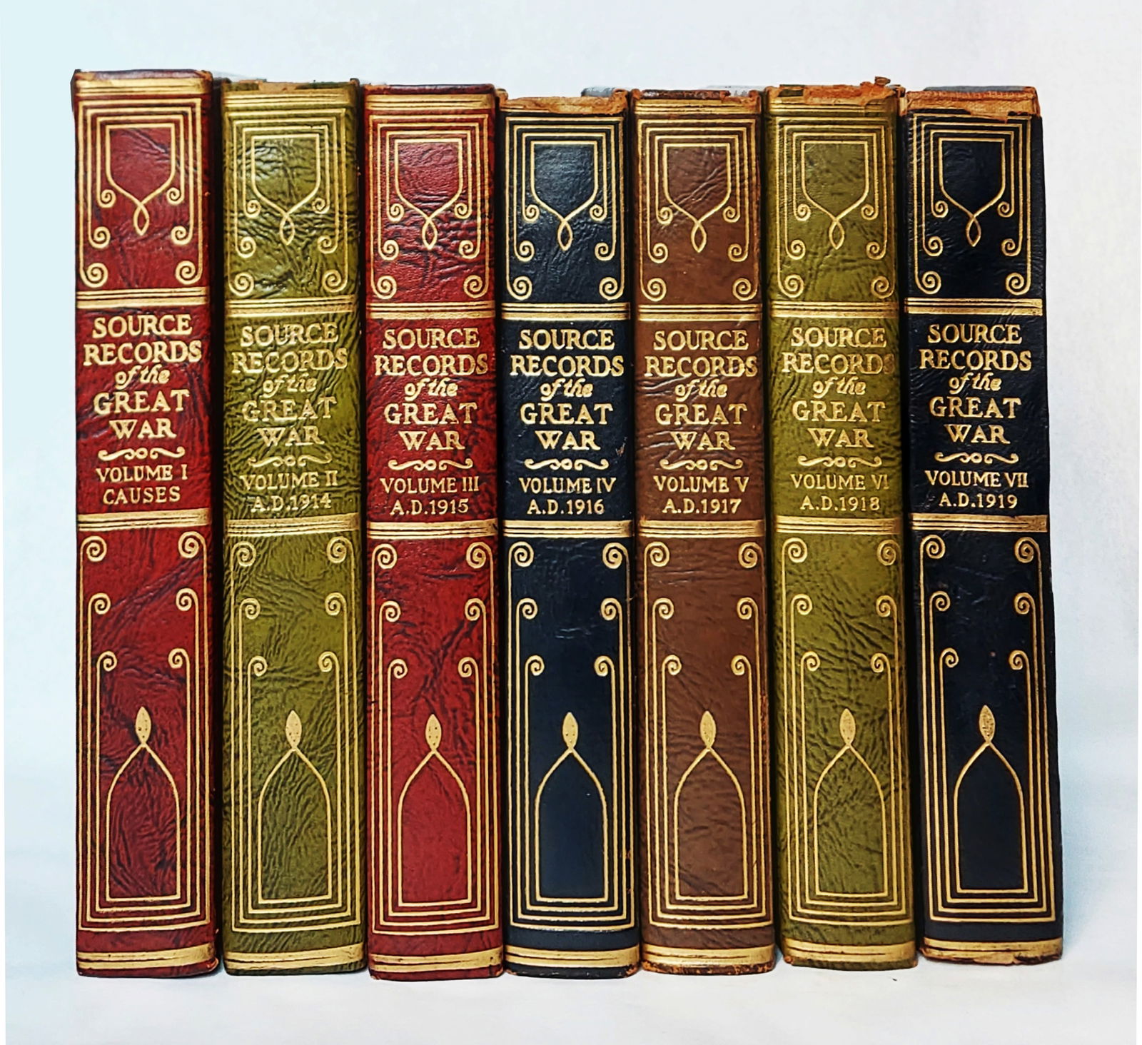 Source Records of the Great War, Complete 7 Vols, 1923 (1 of 10)