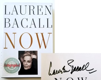 Lauren Bacall (Signed) Now, 1994 First Printing
