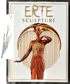 Erte Sculpture, Signed First Edition 1986