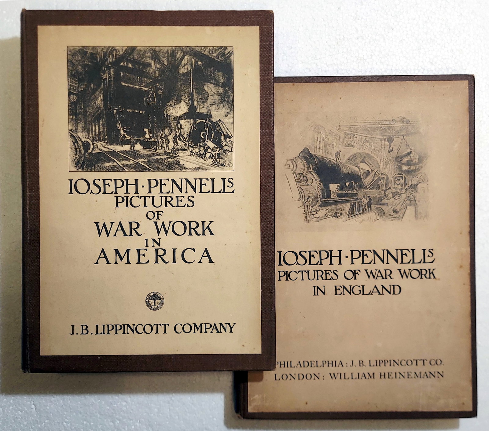 Joseph Pennell: Pictures of War Work in England & America 1917-18 First Edition (1 of 11)