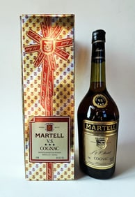 1980s Martell Three Stars V.S. 750Ml