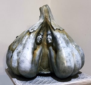 Jack Hill: Garlic Breath, Bronze 2004, Ed. 2/65