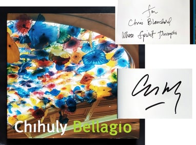 Chihuly Bellagio, Signed & Inscribed 2007 First Edition