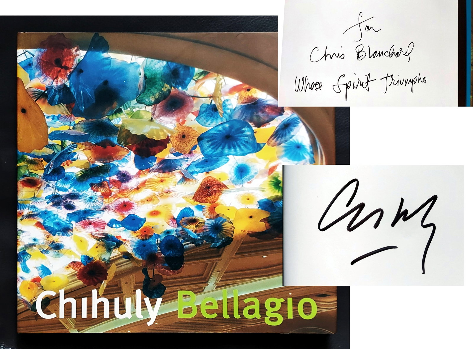 Chihuly Bellagio, Signed & Inscribed 2007 First Edition (1 of 7)