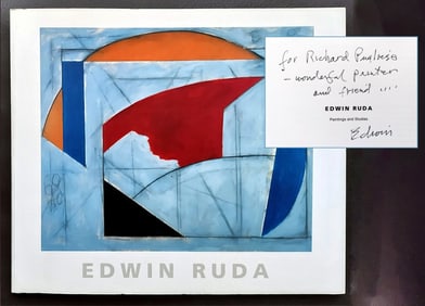Edwin Ruda, Signed First Edition: Paintings & Studies 2004
