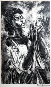 Marion Greenwood, WPA: Invocation 1959 Lithograph Ed.250