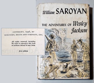 William Saroyan: Adventures of Wesley Jackson 1946 First Edition