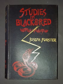 Joseph Forster: Studies in Black & Red, 1896 First Edition