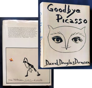 David Douglas Duncan: Goodbye Picasso, 1974, First Edition.