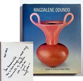Magdalene Odundo Signed & Inscribed Monograph 2004 First Edition